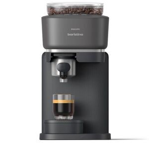 Philips -  Baristina Automatic Espresso Machine Black Black